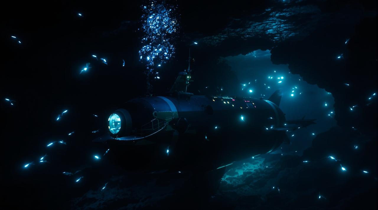 深海探秘：未知海域的巨型生物封面